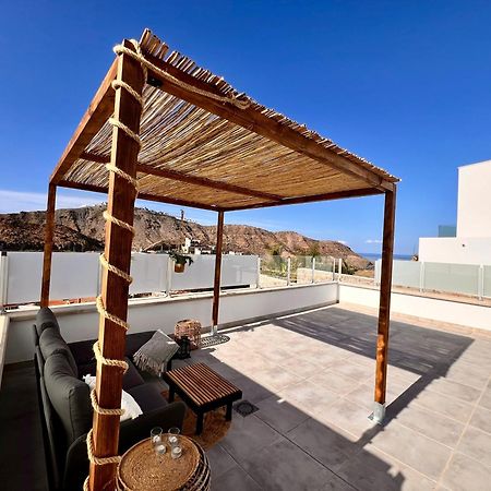 Dream Villa With Heated Pool, Rooftop & Ocean Views Mogán 外观 照片