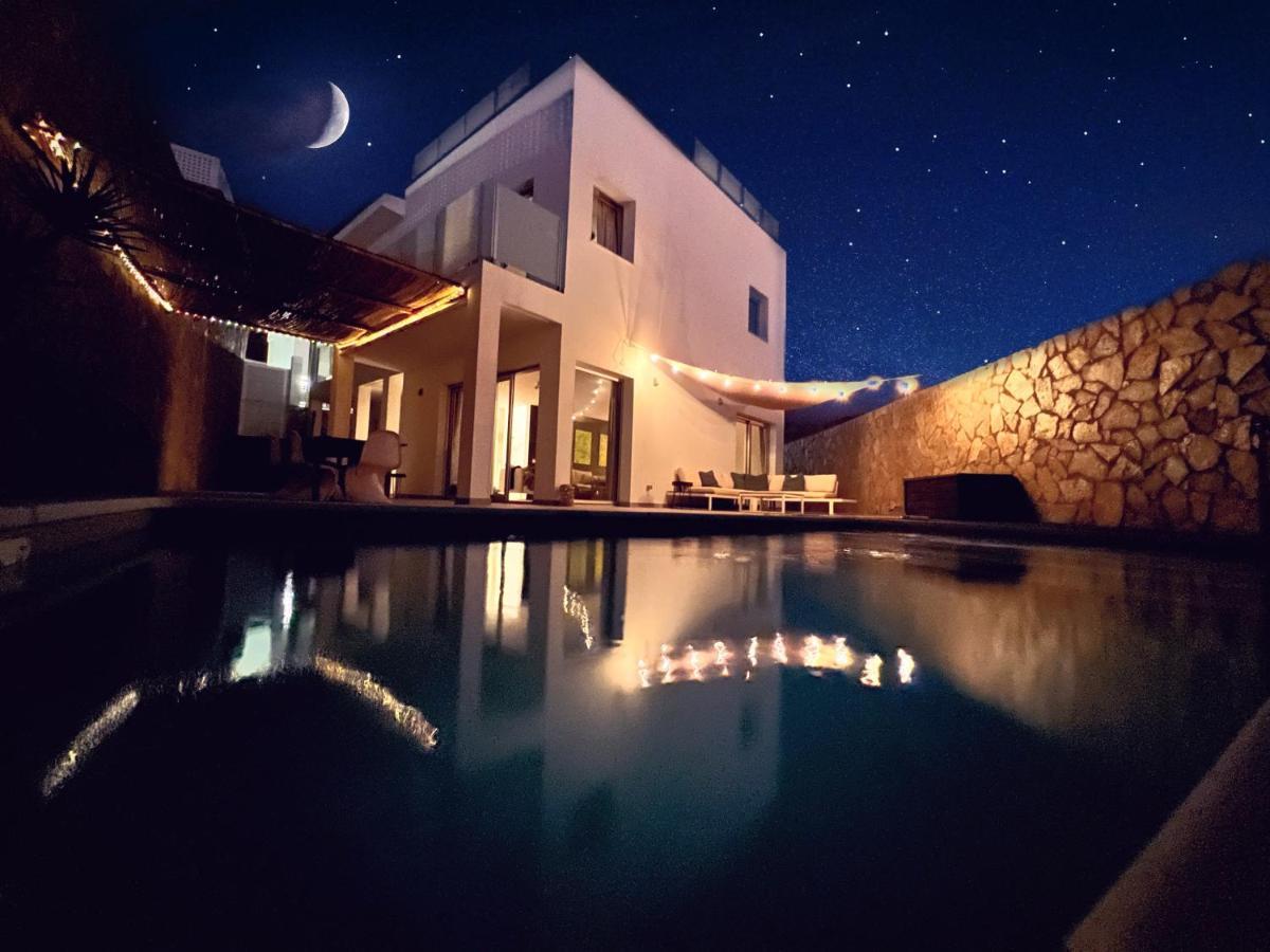 Dream Villa With Heated Pool, Rooftop & Ocean Views Mogán 外观 照片