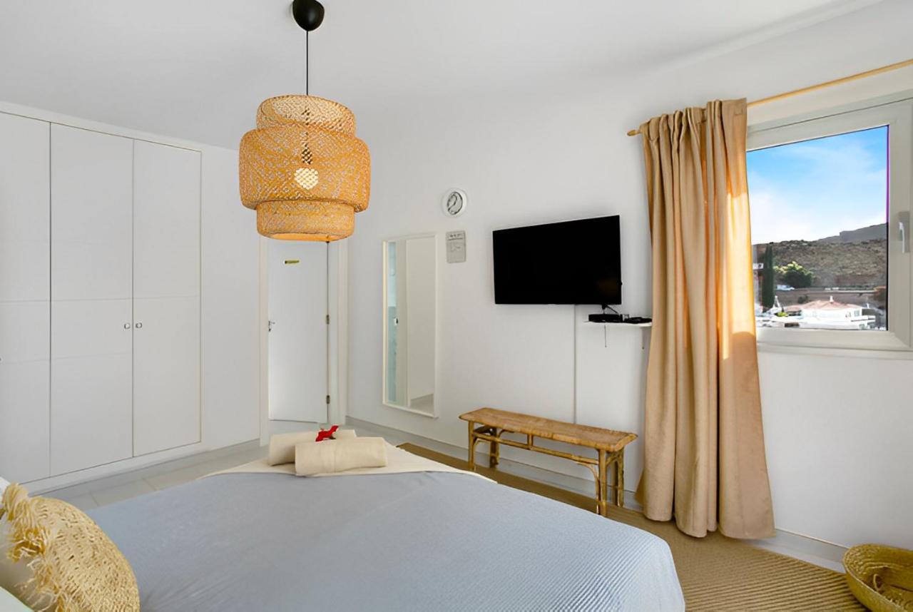 Dream Villa With Heated Pool, Rooftop & Ocean Views Mogán 外观 照片